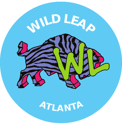 Blue Atlanta Wild Leap MTV Sticker