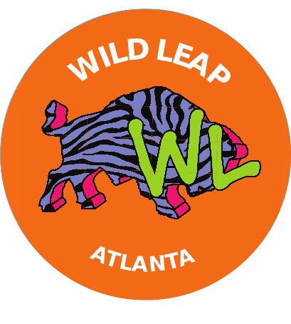 Orange Atlanta Wild Leap MTV Sticker