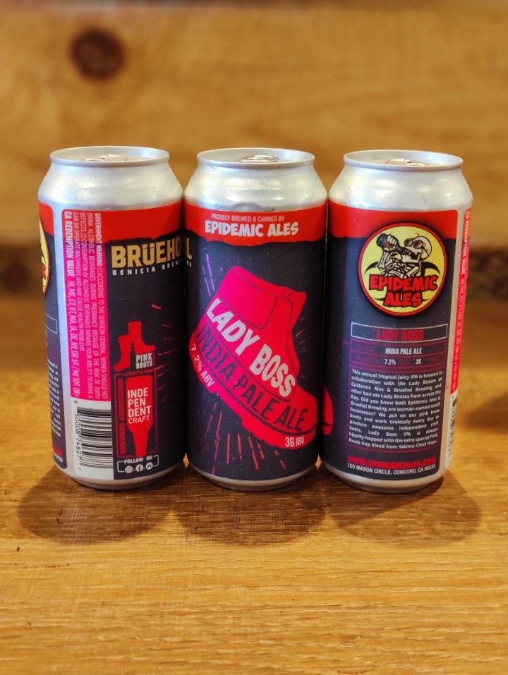 IPA (LADY BOSS): EPIDEMIC ALES
