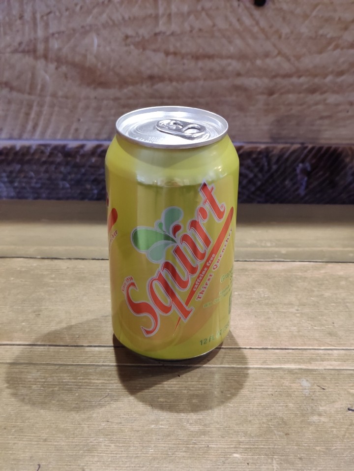 GRAPEFRUIT SODA: SQUIRT (CAN)