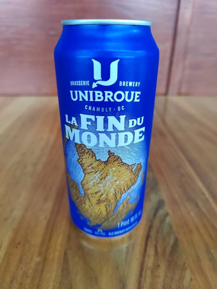 BELGIAN TRIPEL ALE: LA FIN DU MONDE