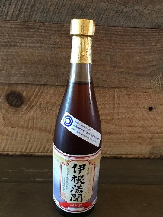 RED RICE SAKE: INEMANKAI (BOTTLE TOGO)