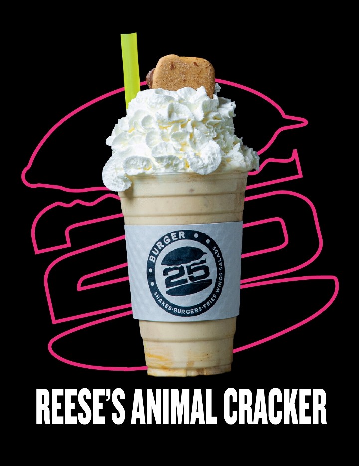 Reeses Animal Cracker Shake