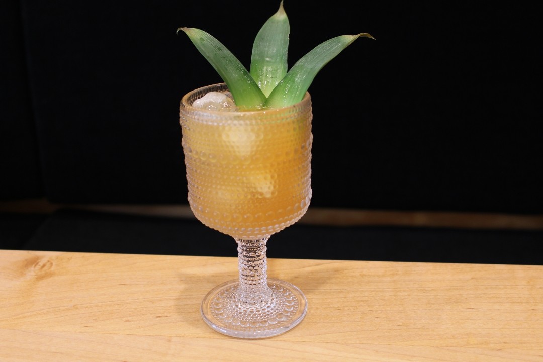 Sweet Sunrise Pineapple Mocktail