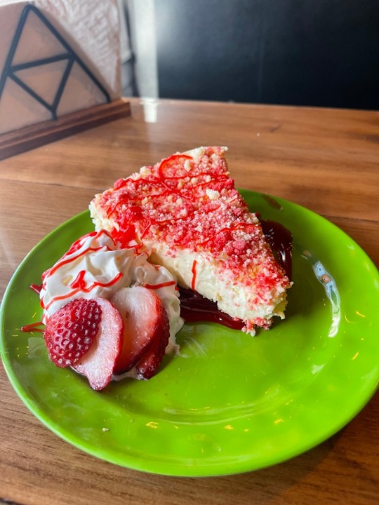 Strawberry Crunch Cheesecake (Slice)
