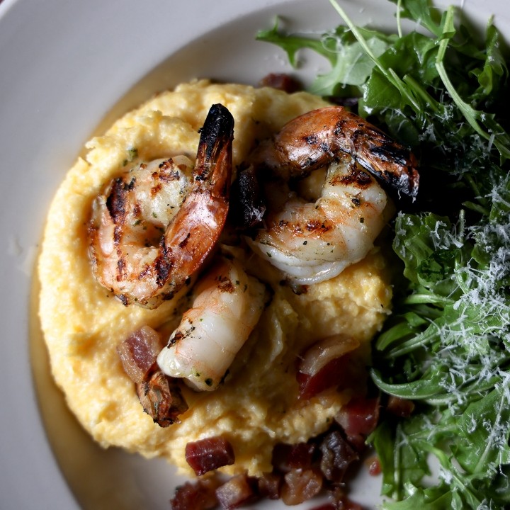 Shrimp & Italian Sausage Polenta