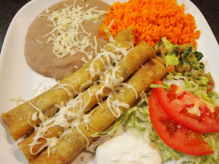 Flautas Dinner