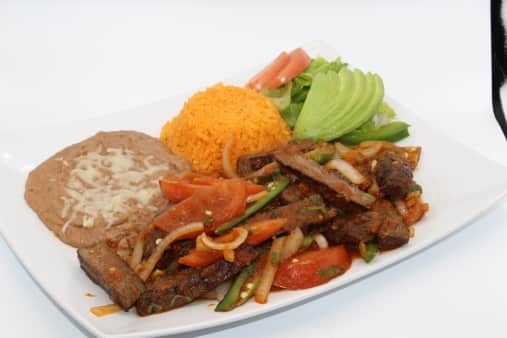 Bistec a La Mexicana Dinner