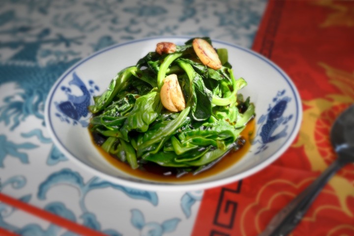 Stir-fried Chinese Greens (GF)
