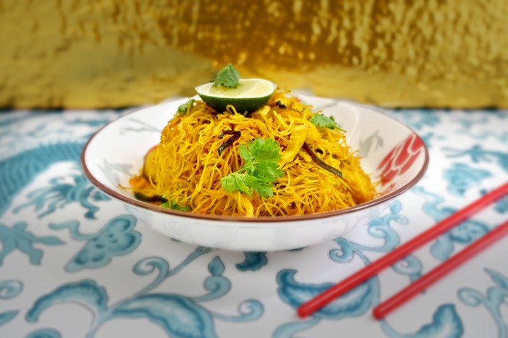 Singapore Curry Rice Noodles (GF) - Reg