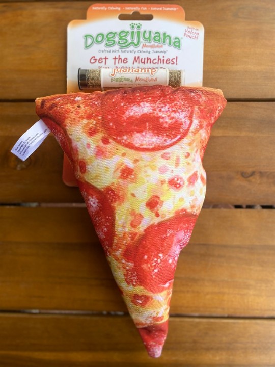 Dog Pizza Slice Toy- Doggijuana Slice