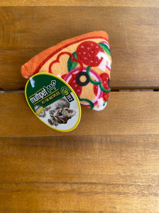 Little Slice Catnip Pizza Cat Toy