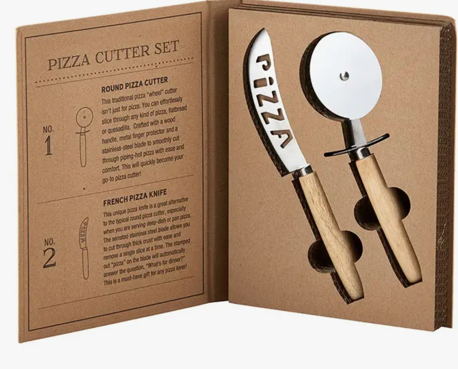 Pizza Cutter Gift Book