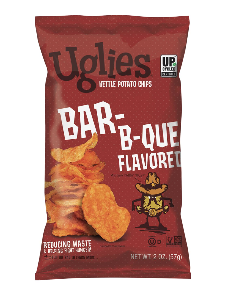 Uglies Kettle Potato Chips - Bar-B-Q 2oz