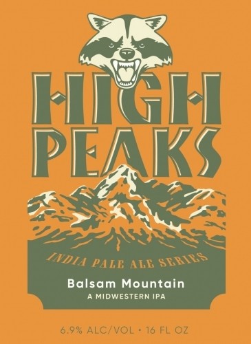 Catskill Brewery "High Peaks" Balsam Mountain Midwest IPA 16oz