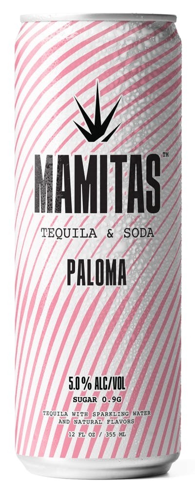 Mamitas Tequila Seltzer Paloma, 5% Alc/Vol
