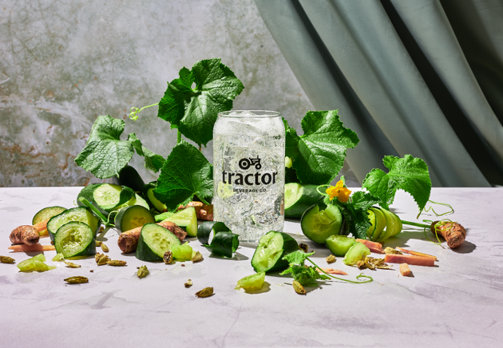 Tractor Beverage Cucumber Soda