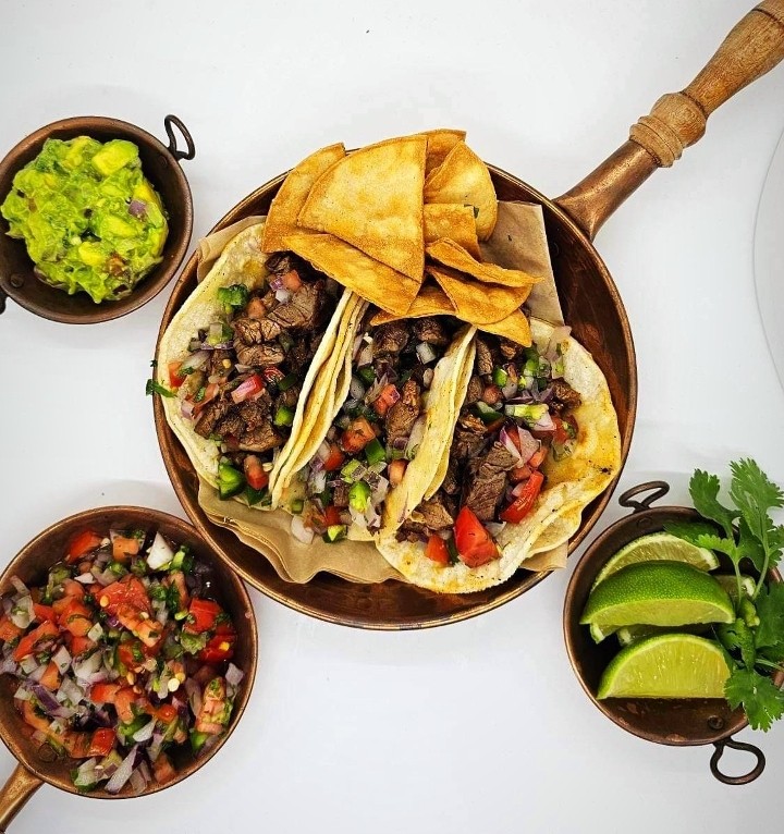 Carne Asada Tacos (3)