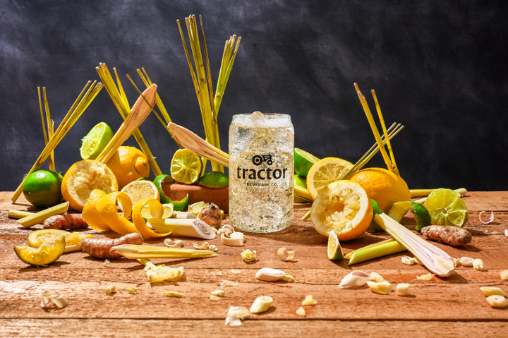 Tractor Beverage Lemongrass Soda