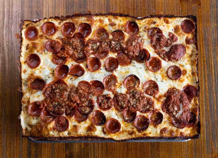 THICK Pepperoni Pizza