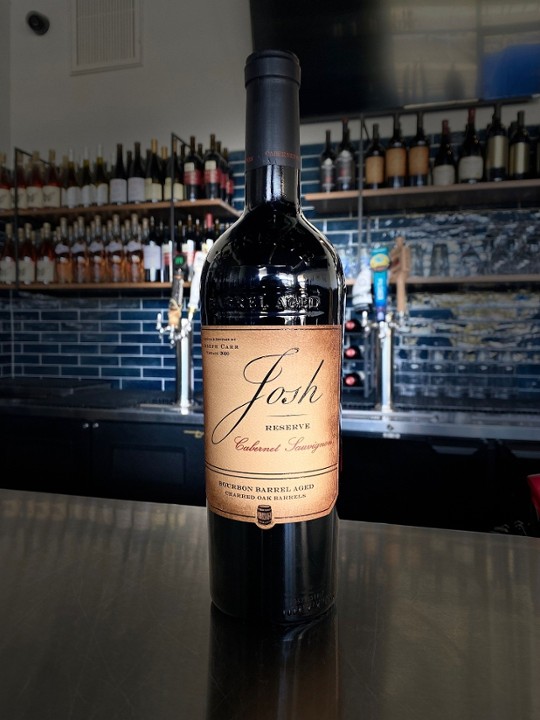 Josh Cellars "Reverse Bourbon Barrel Aged" Cabernet Sauvignon Bottle