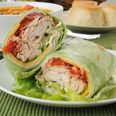 Chicken Bacon Ranch Wrap