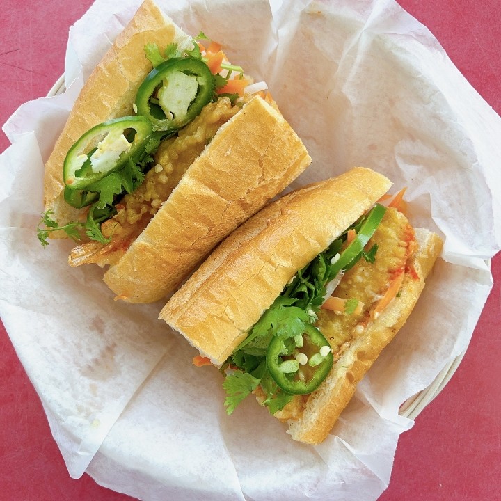 Crispy Tempura Shrimp Sandwich