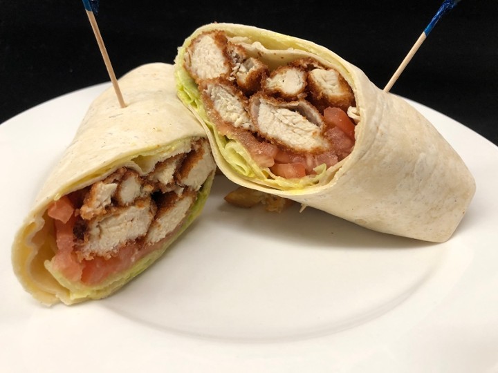 Chicken Wrap with Honey Mustard