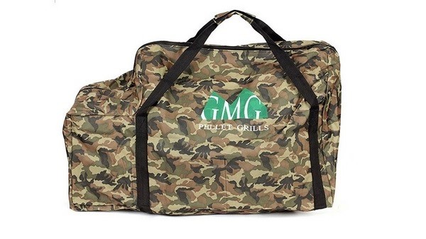 Hummus Fit Cylinder Black Camo Gym Bag