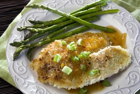 Coconut Crusted Tilapia With Dipping