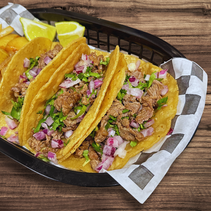 STREET - STYLE TACOS | 3 pack + 1 SIDE