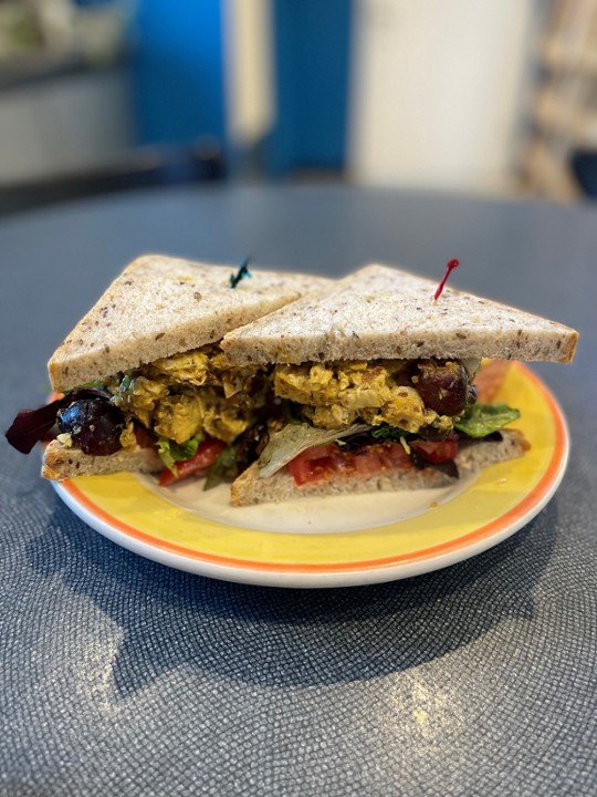 Curry Chicken Salad Sandwich