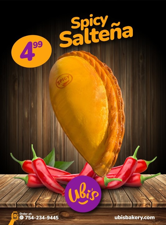 Spicy Chicken Salteña