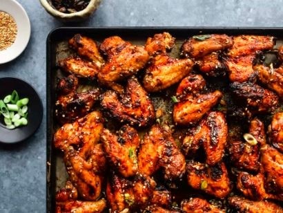 Indian Style BBQ Wings (8 pieces)