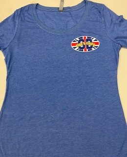 Womens Small Scoop Blue