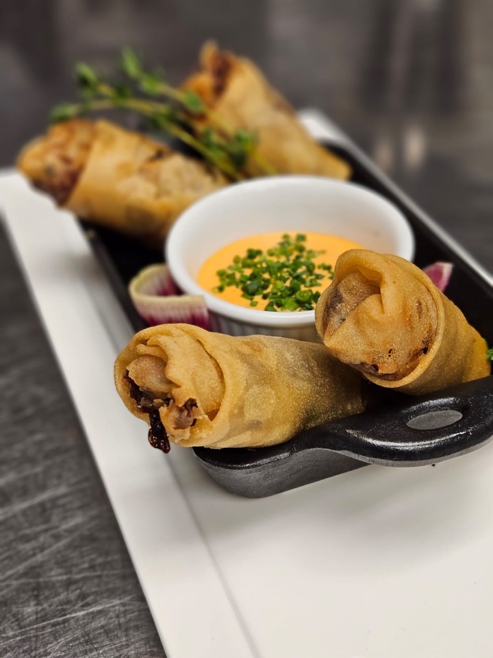 Ribeye Spring Rolls