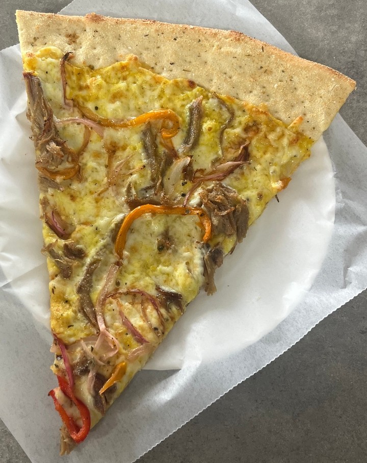 Special:  Smoked Pulled Pork BBQ Slice