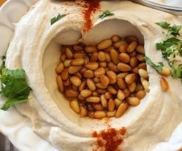 Hommous w/ Sauteed Pinenuts Appetizer