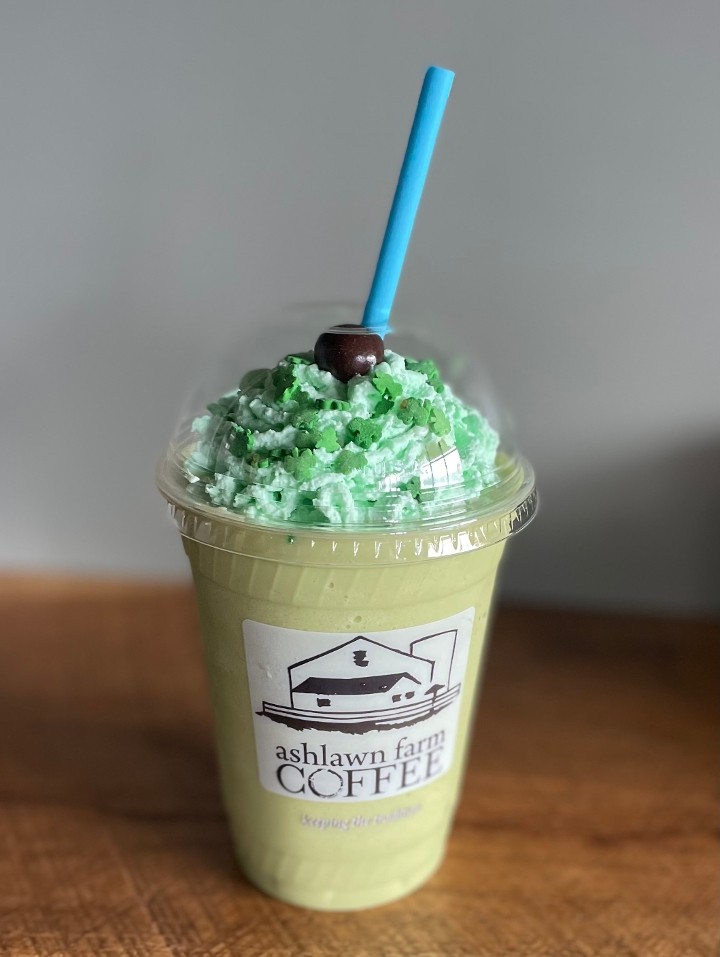 SPECIAL: Matcha Agave Frappe with Lime Whipped