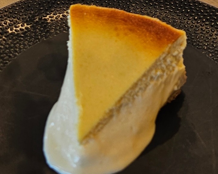 Basque Cheesecake - Slice