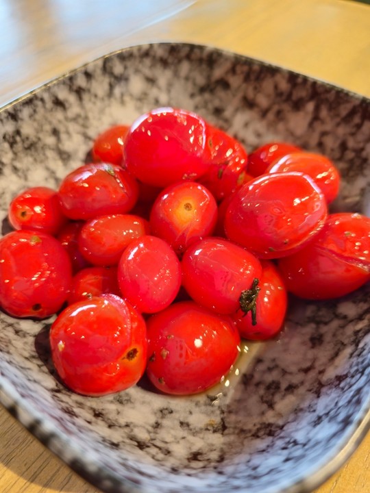 Braised Cherry Tomatoes