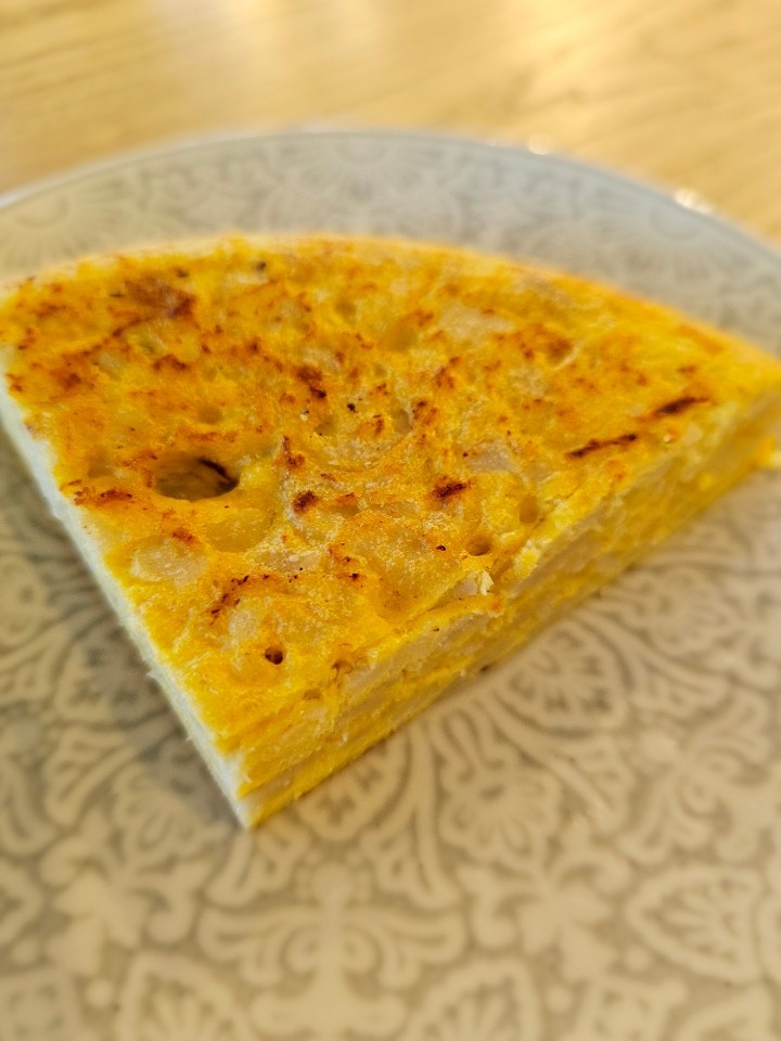 Spanish Tortilla - Slice