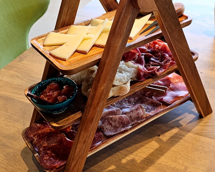 Assortment of Iberico Cold Cuts and Manchego