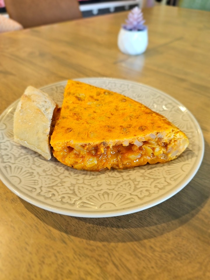 Chorizo Tortilla - Slice