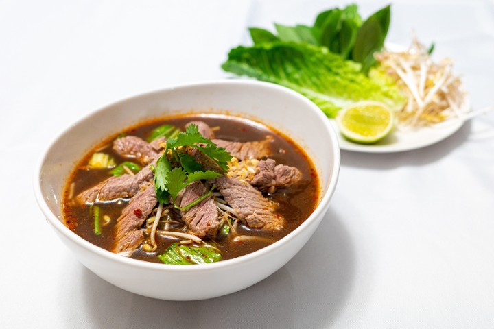 Nam Tok Noodle Soup