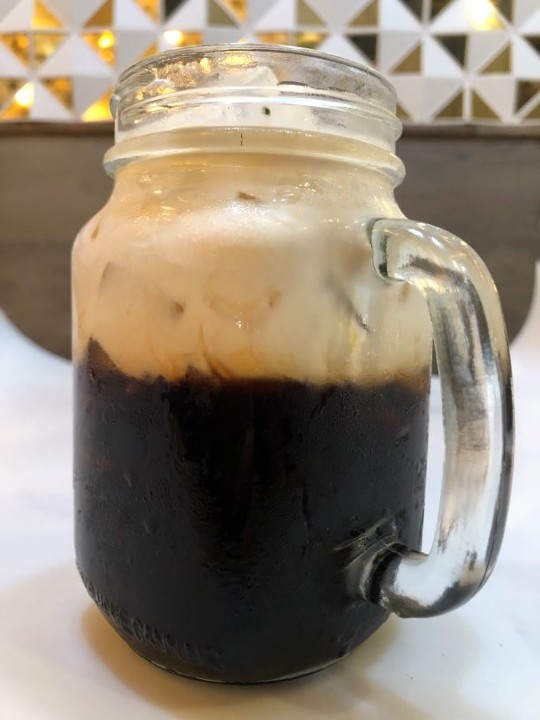Thai Iced Coffee with Coconut Milk