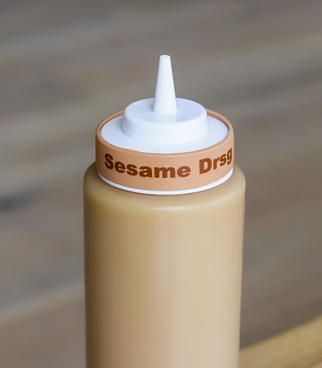 $Sesame Drsg.$ (Standard on salad) (Side)