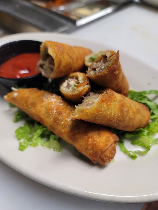 Steak & Cheese Egg Roll