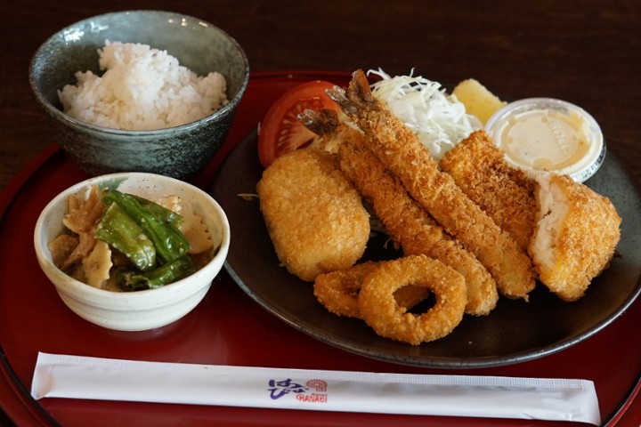 Fried Seafood Bento
