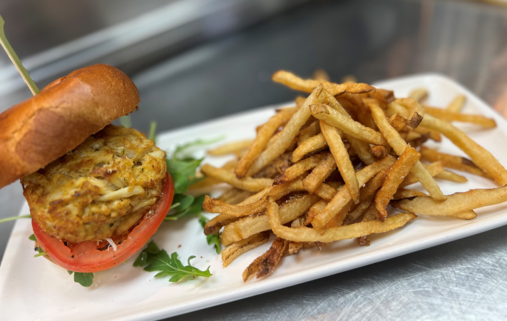 Crab Cake Sandwich